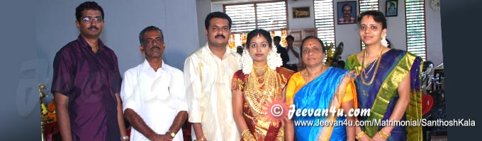 Santhosh Kala Wedding Album photo